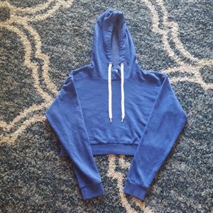h&m croptop hoodie